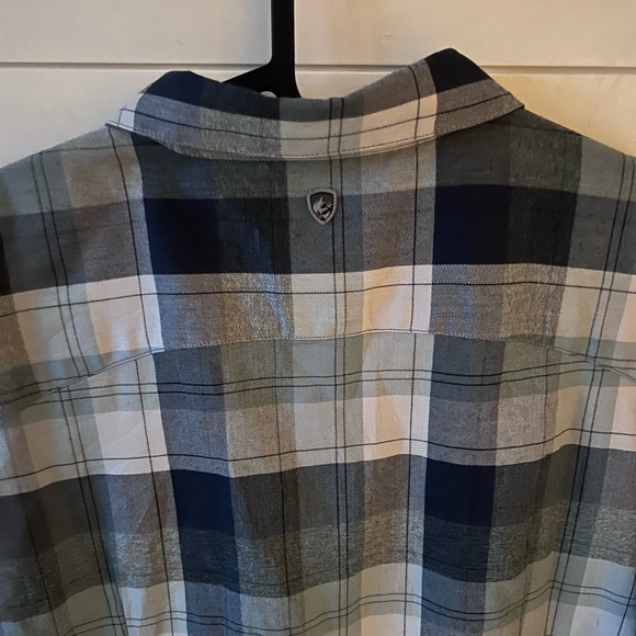 Kuhl- Size S Hanna Flannel LS Shirt - Arctic - Picture 3 of 11